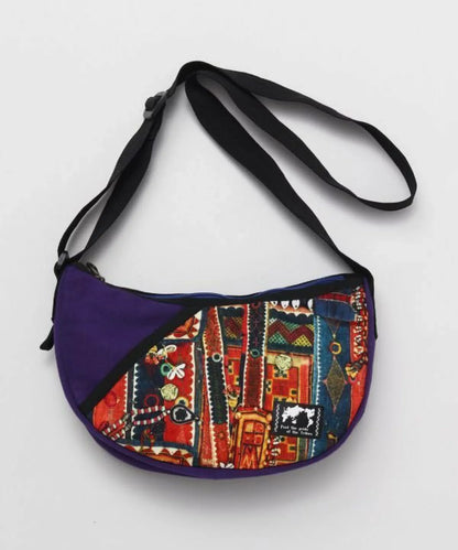 🇯🇵Japan｜Ethnic embroidery crescent side backpack 
◇ Japan Back slit ribbon sheer shirt 🔎 ɪᴛᴇᴍ ɴᴏ.： SS-jr445246 