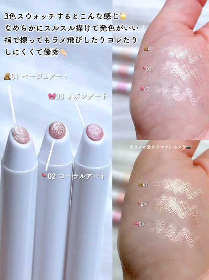 🇯🇵日本 ♥ CIPICIPI x Wonjungyo Tear Sketch Liner 01-03 淚袋臥蠶勾勒眼線筆 ティアスケッチライナー
