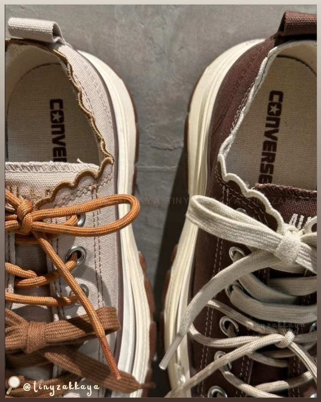 🇯🇵日本限定 ♥ CONVERSE ALL STAR TREKWAVE LACE EDGE OX 荷葉花邊厚底鞋