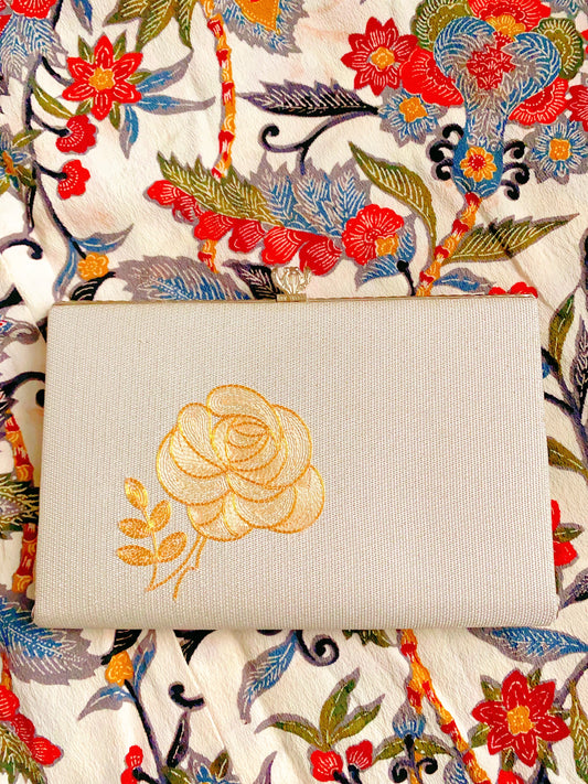 🇯🇵JAPAN Vintage ♡ Bags(Frame Purse/Frame Clutch/Kuchi Bag/Wallet)｜ 🇯🇵日本古著 ♡ 手袋(金襴錦織西陣織和裝手袋/口金袋/銀包)｜🔎 ss-vin338