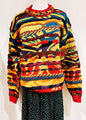 🇯🇵日本古著｜ VintageClothes - 
古瓜紋冷衫 Notorious Sweater  Coogi style 🔍ss-vin378