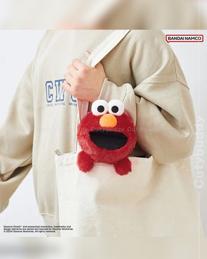 🇯🇵日本 ♡ Seasame Street 芝麻街 改善坐姿公仔(Elmo / Cookie Monster) Sesame Street Funbarus Plush ふんばるず