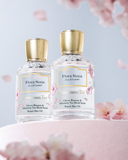 🇯🇵日本限定品 ♥ Flora Notis Jill Stuart Cherry Blossom & Afternoon Tea Blend Repair Hair Oil 櫻花&紅茶混合 修復髮油