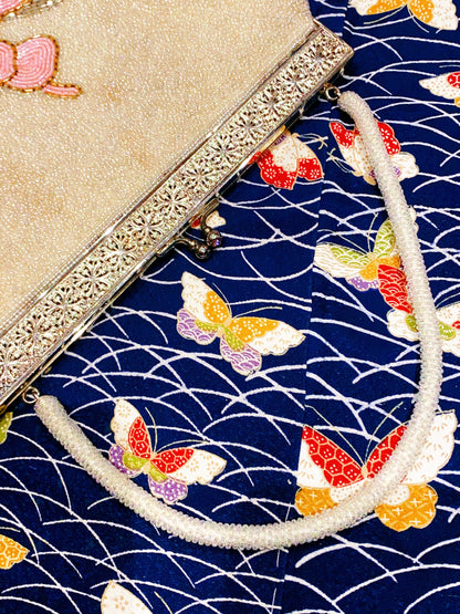 🇯🇵JAPAN Vintage ♡ Bags(Frame Purse/Frame Clutch/Kuchi Bag/Wallet)｜ 🇯🇵日本古著 ♡ 手袋(金襴錦織西陣織和裝手袋/口金袋/銀包)｜🔎 ss-vin380