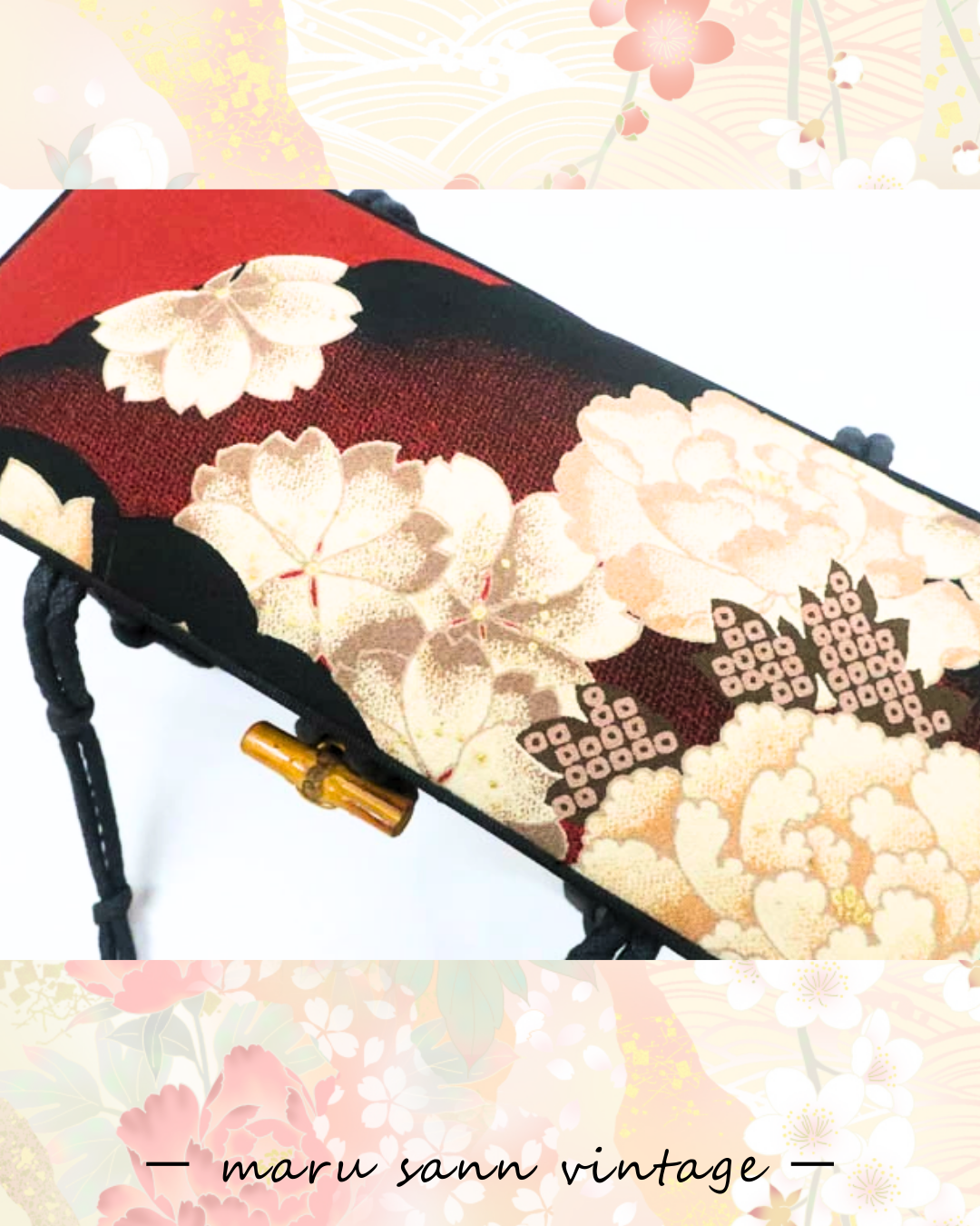 🇯🇵JAPAN Vintage ♡ Bags(Frame Purse/Frame Clutch/Kuchi Bag/Wallet)｜  🇯🇵日本古著 ♡ 手袋(金襴錦織西陣織和裝手袋/口金袋/銀包)｜🔎 ss-vin234