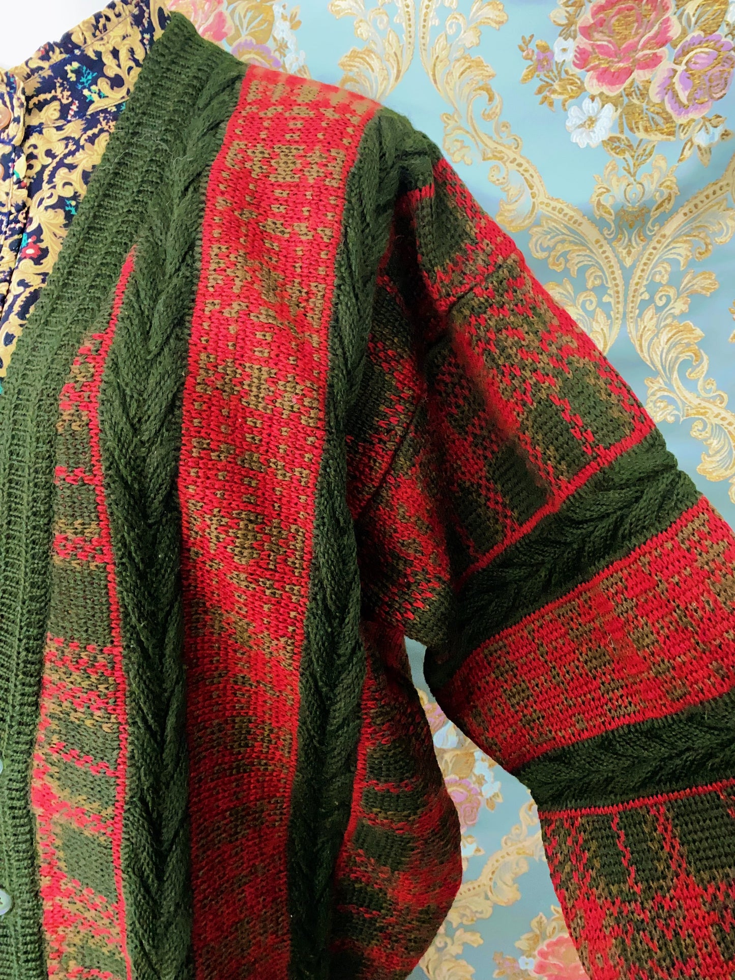 🇯🇵日本古著｜ VintageClothes - Coat 立體花紋外套 🔎 ss-vin342