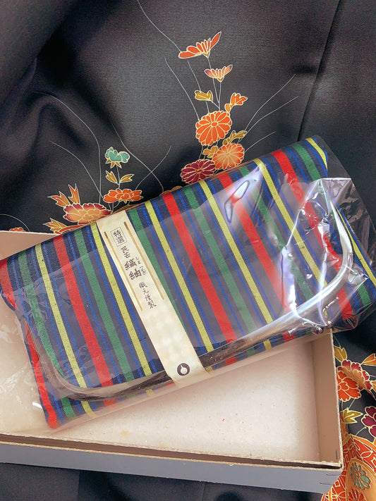 🇯🇵日本古著｜金襴錦織西陣織和裝手袋 口金包
🔎 貨品編號 ：ss-vin54