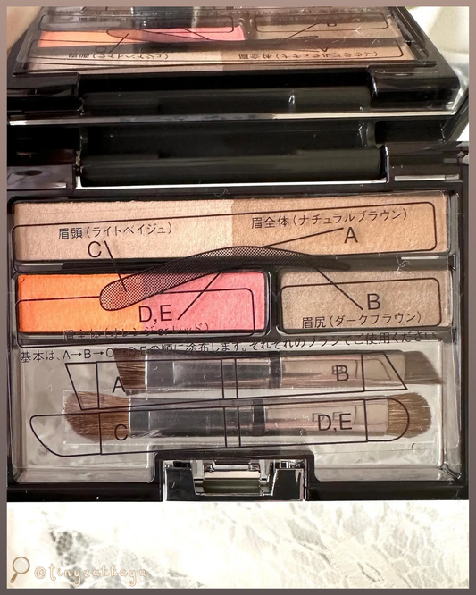 🇯🇵JAPAN ♥ IPSA EYEBROW CREATIVE PALETTE 五色造型眉粉盒 ＼精心設計五色組合，打造如專業彩妝師繪製般的精緻眉型／ アイブロウ クリエイティブパレット 3.3g