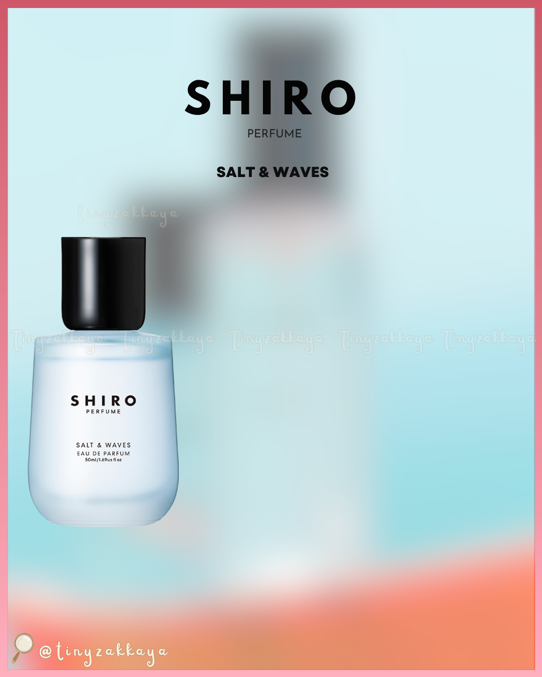 🇯🇵JAPAN ♥ SHIRO 夏限定「SALT & WAVES」 初夏海洋香系列 - 涼感身體噴霧 ／香水
