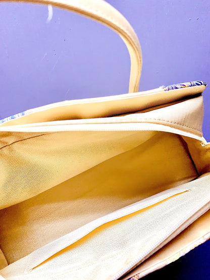 🇯🇵JAPAN｜Vintage Clothes Haori &amp; Bags(Frame Purse/Frame Clutch/Kuchi Bag)｜Japanese vintage feather woven floral shirt pocket gold bag Japanese handbag｜🔎 ss-vin201