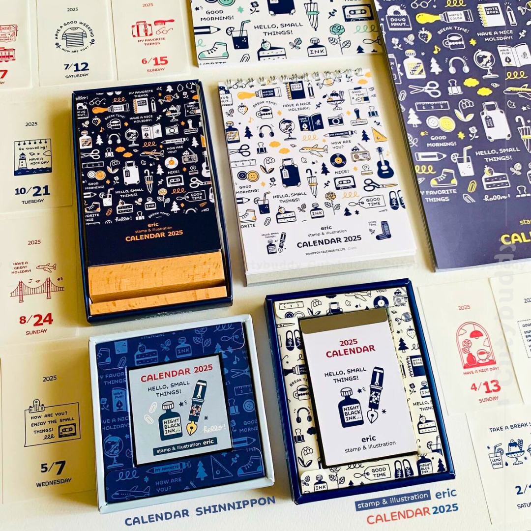 🇯🇵Japanese Eric 2025 Calendar 