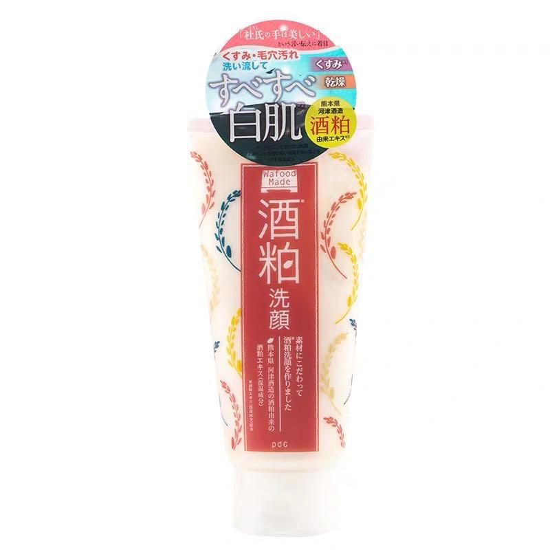 PDC 酒粕酒糟洗面奶 170g Wafood Made Sake Kasu Facial Cleanser ワフードメイド 酒粕洗顔