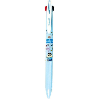 (現貨) 🇯🇵日本 蠟筆小新Smooth速乾2色筆 Crayon Shin-chan Smooth 2 color pen クレヨンしんちゃん 速乾2色ゲルペンSmooth
