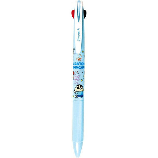 (現貨) 🇯🇵日本 蠟筆小新Smooth速乾2色筆 Crayon Shin-chan Smooth 2 color pen クレヨンしんちゃん 速乾2色ゲルペンSmooth