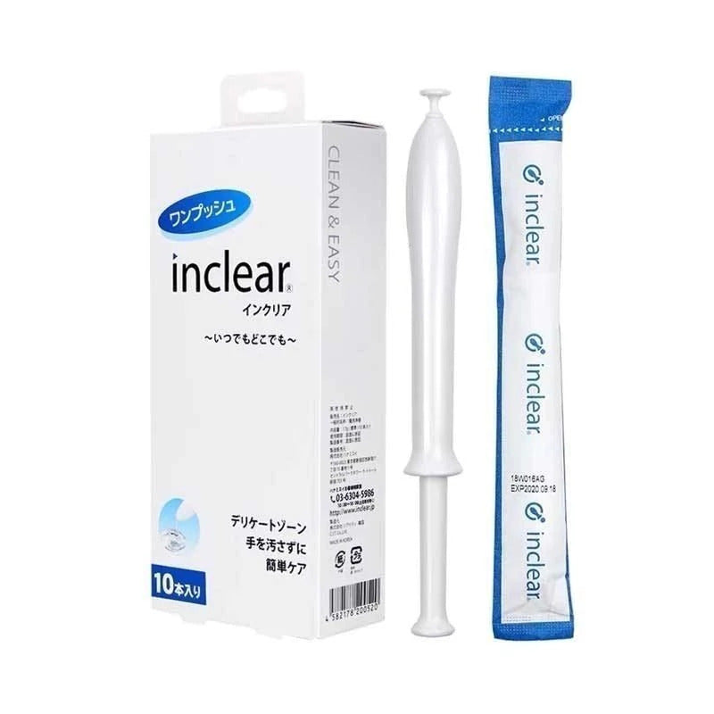 INCLEAR 女性私處乳酸菌護理清潔凝膠 10支 Female Lactic Acid Bacteria Care Cleansing Gel  インクリア膣洗浄器