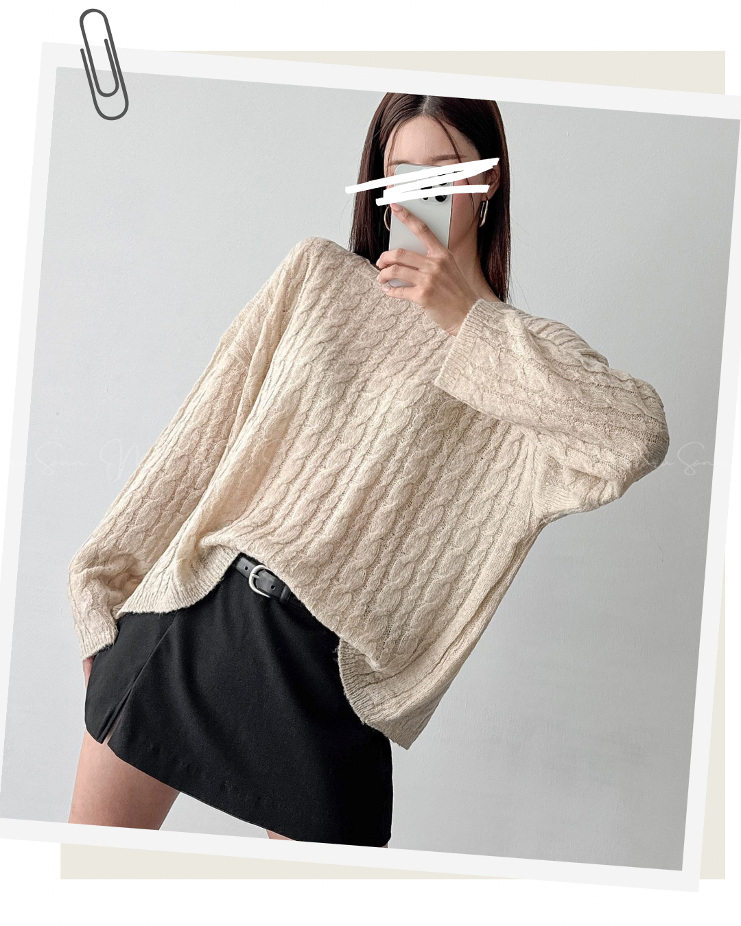 🇰🇷KOREA 
♥ 針織罩衫 SS-KSS97182689