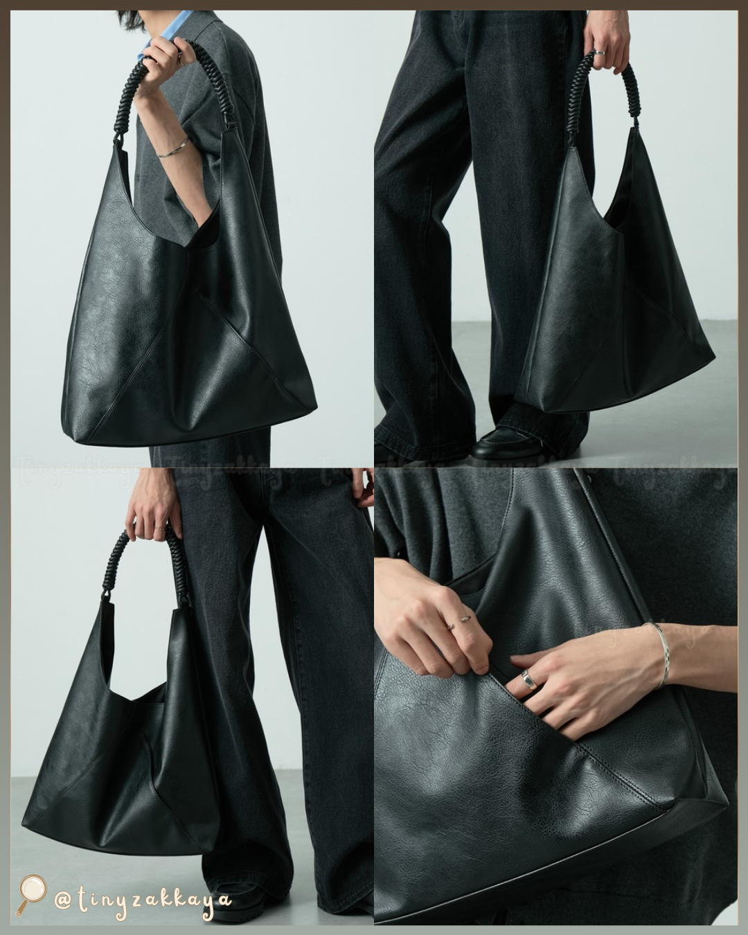 🇯🇵JAPAN ♥
CIYOT 編織手柄 麂皮皮革大容量肩背包 (3色入)
Vintage-style Braided-Handle Tote Bag