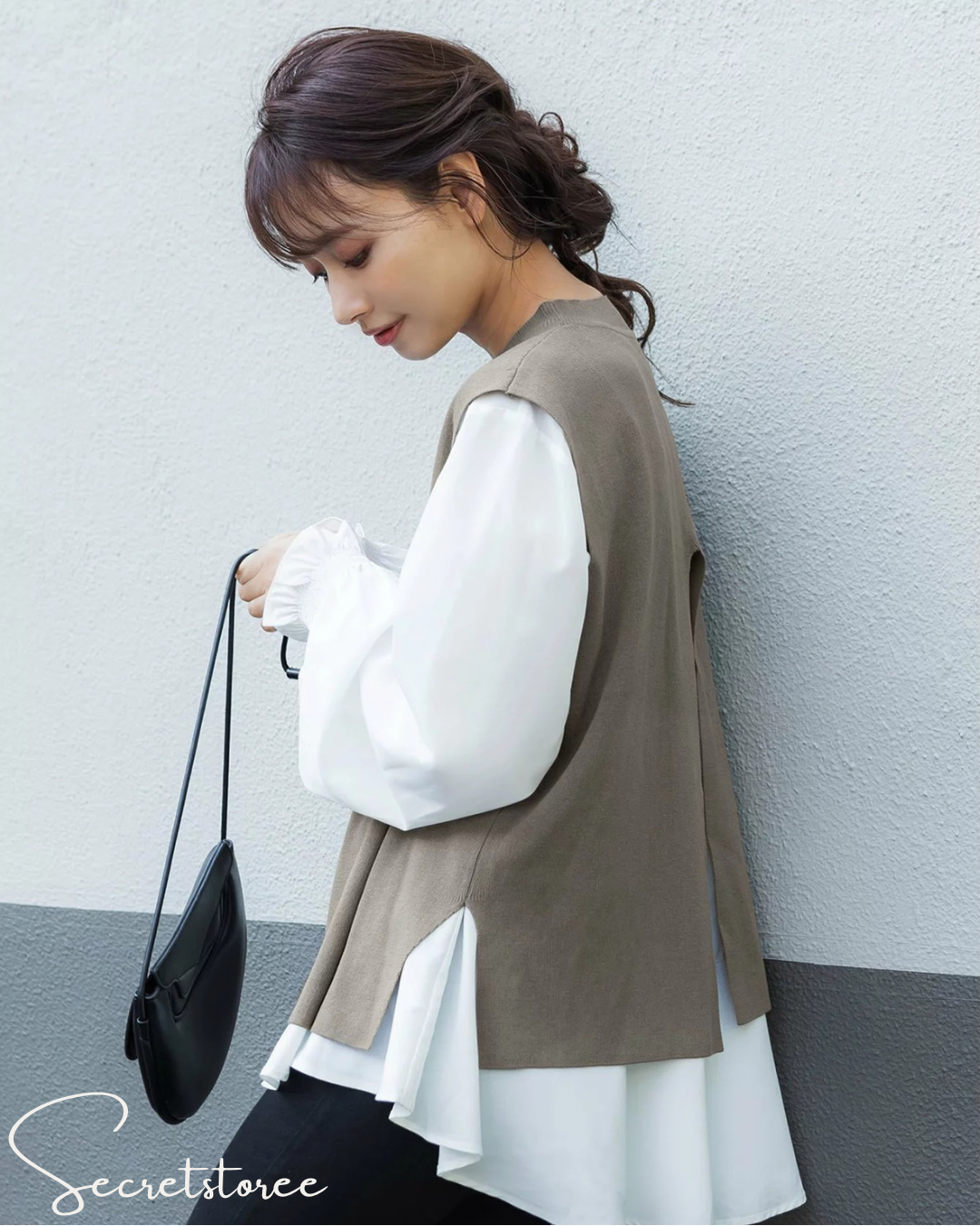 🇯🇵 日本 背心套裝襯衫
Vest set blouse

🔎 ɪᴛᴇᴍ ɴᴏ.： SS-jrbj6407_16