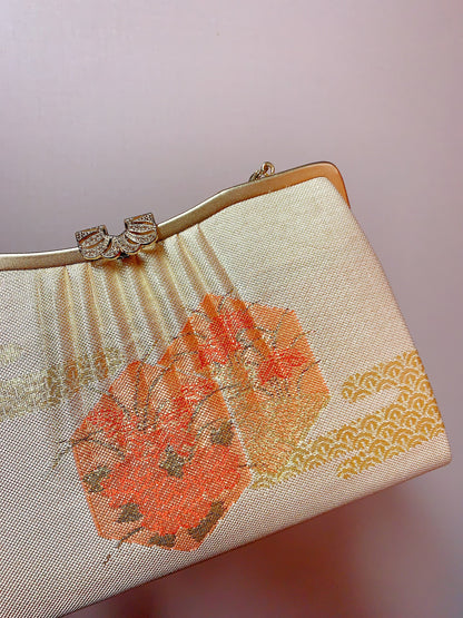 🇯🇵JAPAN｜Vintage Clothes Haori & Bags(Frame Purse/Frame Clutch/Kuchi Bag)｜日本古著 羽織 花恤 口金袋 日本手袋｜🔎 ss-vin208