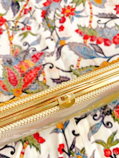 🇯🇵JAPAN Vintage ♡ Bags(Frame Purse/Frame Clutch/Kuchi Bag/Wallet)｜ 🇯🇵日本古著 ♡ 手袋(金襴錦織西陣織和裝手袋/口金袋/銀包)｜🔎 ss-vin337