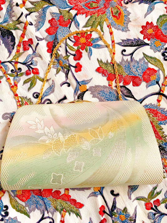 🇯🇵JAPAN Vintage ♡ Bags(Frame Purse/Frame Clutch/Kuchi Bag/Wallet)｜ 🇯🇵日本古著 ♡ 手袋(金襴錦織西陣織和裝手袋/口金袋/銀包)｜🔎 ss-vin337