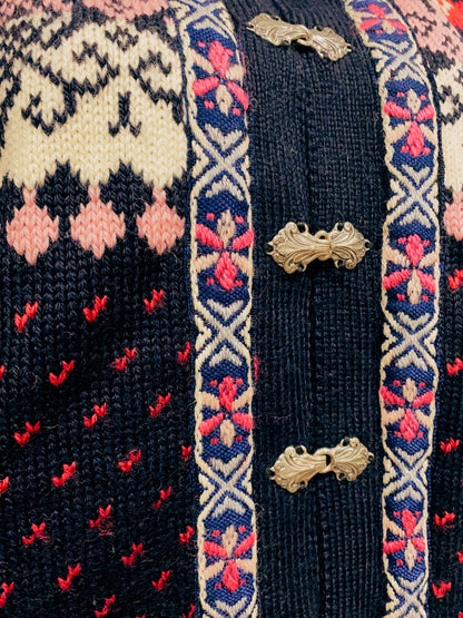 🇪🇺歐美古著｜VintageClothes - 圖騰民族紋冷外套 Coat 🔎 ss-vin383