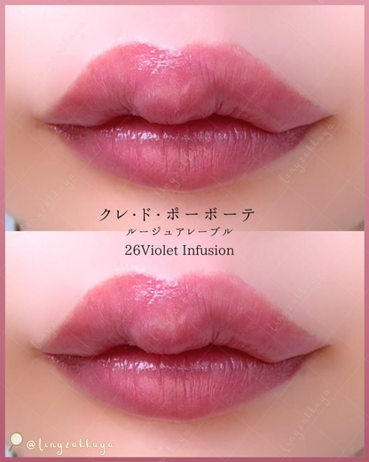 🇯🇵JAPAN ♥  Clé de Peau Beauté Rouge à Lèvres 4g｜26 Violet Infusion CPB 完美亮澤唇膏｜26 紫藤花漾 クレ・ド・ポー ボーテ ルージュアレーブル