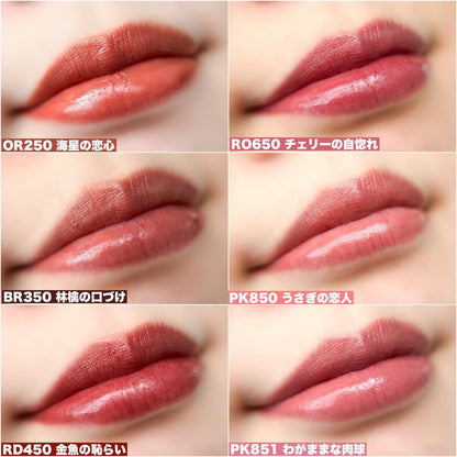 🇯🇵日本｜獨特配方，唇色可持續 8 小時｜VISEE  Nenmaku Fake Rouge Lipstick 輕盈光澤感不脫色唇膏 ヴィセ ネンマクフェイク ルージュ