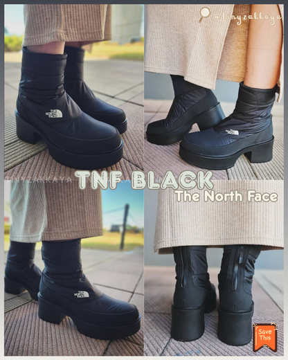 🇯🇵日本 ♥ 
THE NORTH FACE W Kalmia Nuptse Boots WP
防水防滑透氣保暖短靴(2色入) \ threads 爆紅的防水高跟靴，造型時尚又防水保暖 ‪/