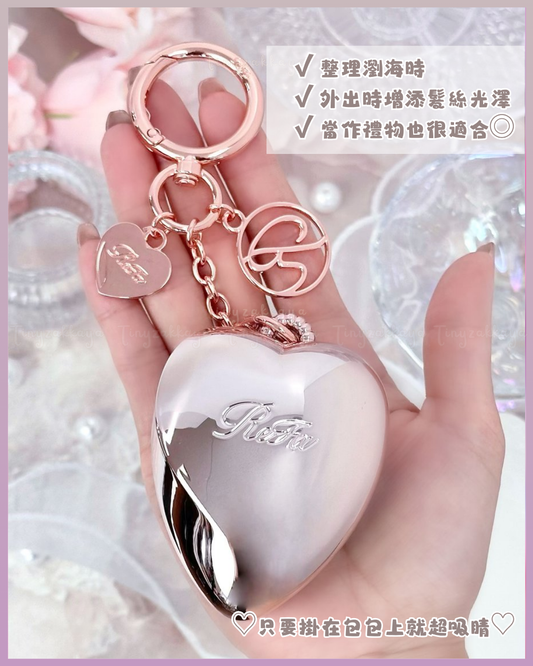 🇯🇵JAPAN ♥ ReFa HEART BRUSH CHARM 迷你心形梳吊飾 リファハートブラシチャーム
