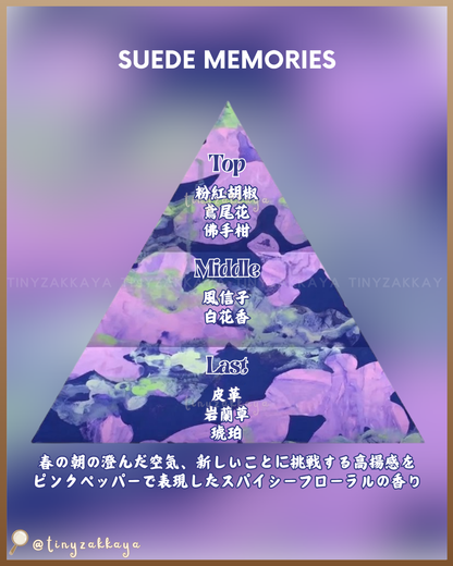 🇯🇵日本 ♥ SHIRO Parfume系列香水限定SUEDE MEMORIES Series 麂皮回憶香氣系列  回憶香水 50ml 回憶洗手液 280ml