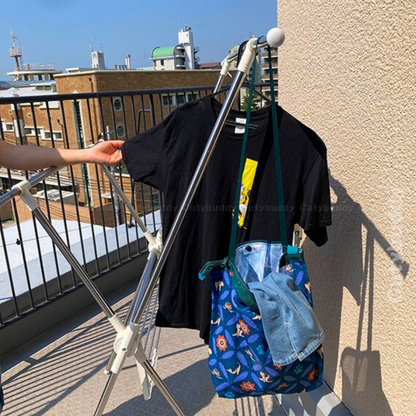 🇯🇵日本 瑜珈貓的民族風洗衣袋系列 Yoga Cat Multi-purpose Bag