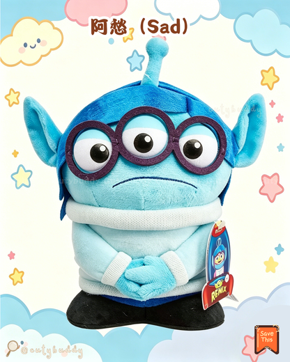 🇯🇵日本 ♡ DISNEY Pixar Alien Remix Plush 迪士尼三眼仔remix公仔