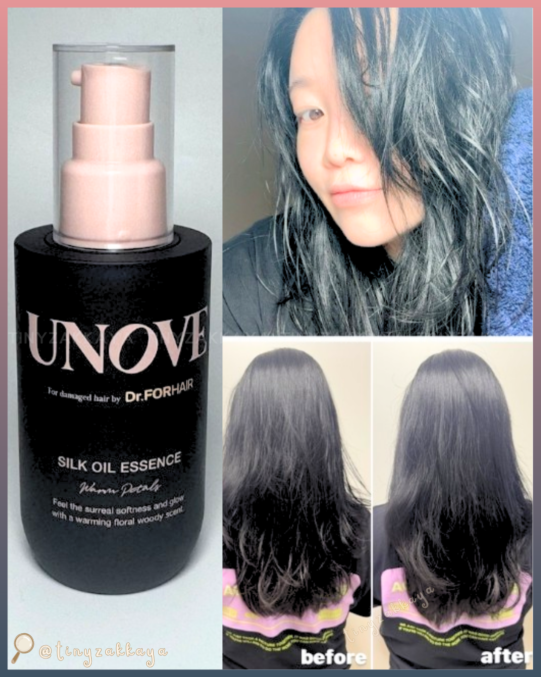 🇰🇷KOREA ♥ UNOVE Silk Oil Essence 70ml 絲滑蛋白質護髮油