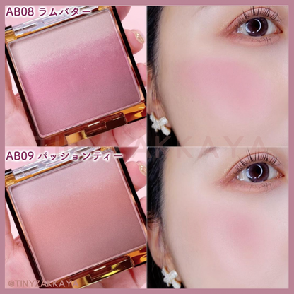 🇯🇵日本｜媲美SUQQU胭脂｜EXCEL 極光煥彩色彩漸層胭脂立體裸妝腮紅 (AB08 & AB09)
SUQQU平價版 Auratic Blush