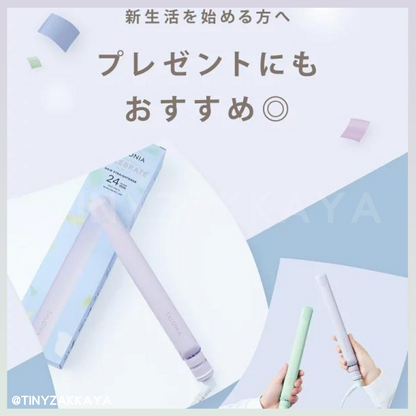 🇯🇵Japan｜❤️Spring season marks the beginning of a new life❤️｜SALONIA 2024 Spring/Summer Limited Edition CELEBRATE Straight Hair Clip Curly Hair Clip 2way 