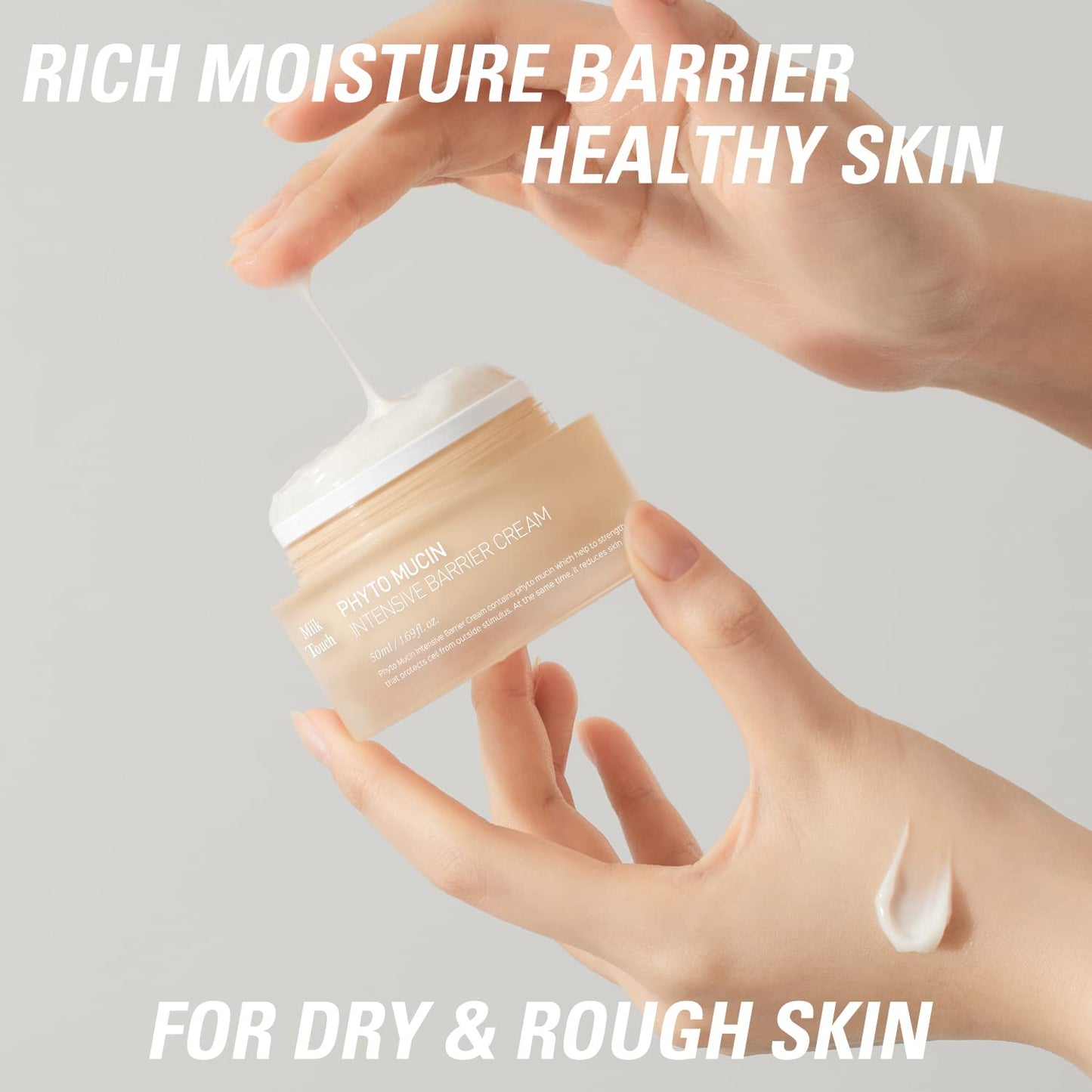 🇰🇷韓國 MILK TOUCH 植物黏多醣強力修復屏障面霜 Phyto Mucin Intensive Barrier Cream -