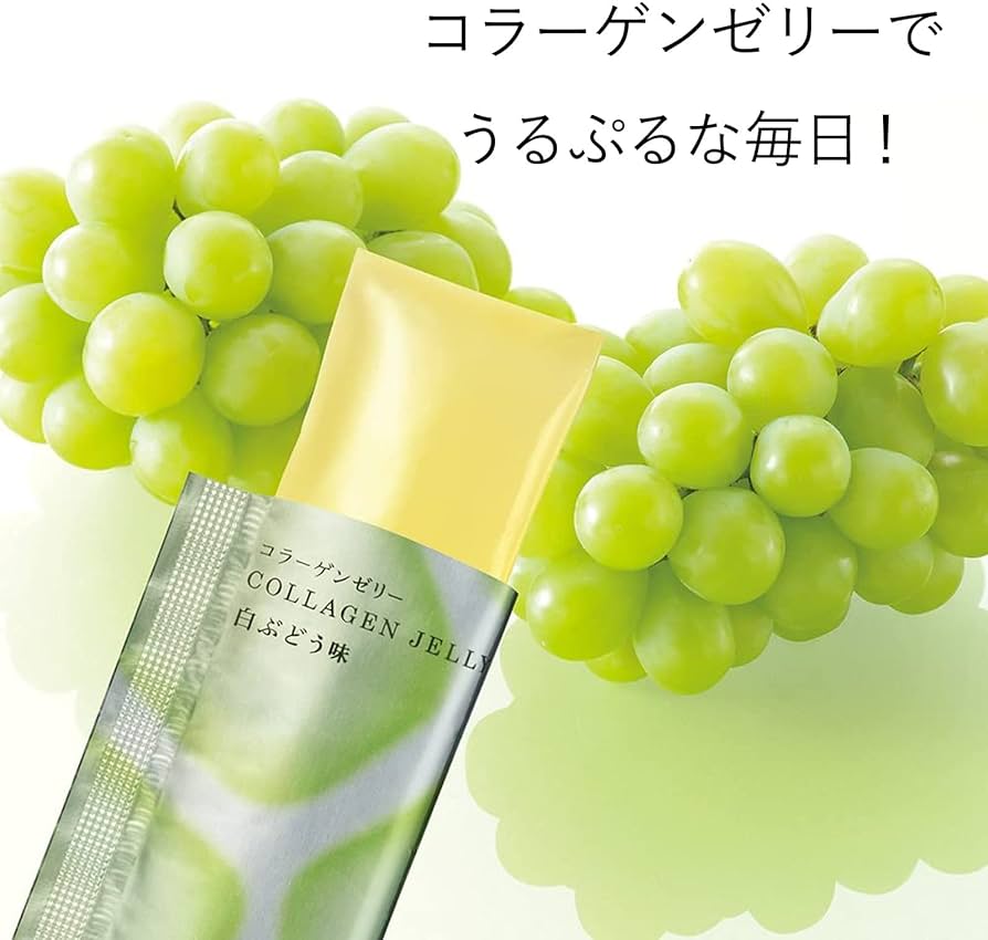 🇯🇵日本 ORBIS 膠原蛋白啫喱 Collagen Jelly オルビス コラーゲンゼリー 白ぶどう味 ゆずレモン味