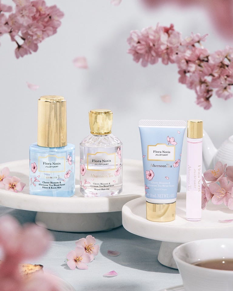 🇯🇵日本限定品 ♥ Flora Notis Jill Stuart Cherry Blossom & Afternoon Tea Blend Repair Hair Oil 櫻花&紅茶混合 修復髮油