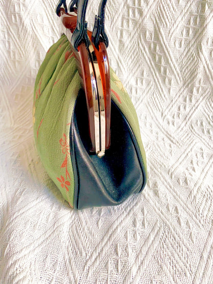 🇯🇵JAPAN Vintage ♡ Bags(Frame Purse/Frame Clutch/Kuchi Bag/Wallet)｜  🇯🇵日本古著 ♡ 手袋(金襴錦織西陣織和裝手袋/口金袋/銀包)｜🔎 ss-vin224