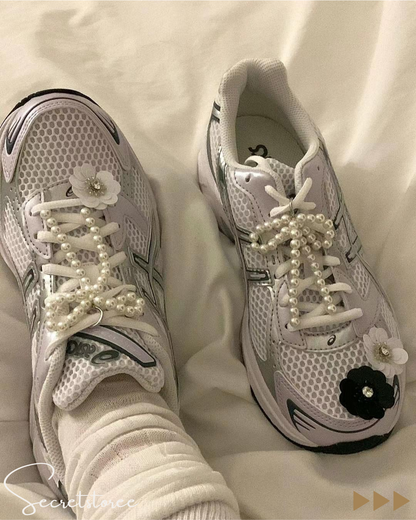 🇰🇷韓國製珍珠蝴蝶結鞋扣裝飾(一對) ★ 產品編號🔎 SS-sb111850