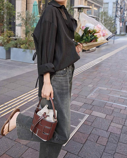 🇯🇵日本 後開衩緞帶蝴蝶結半透襯衫
◇ Japan Back slit ribbon sheer shirt
🔎 ɪᴛᴇᴍ ɴᴏ.： SS-jt274326