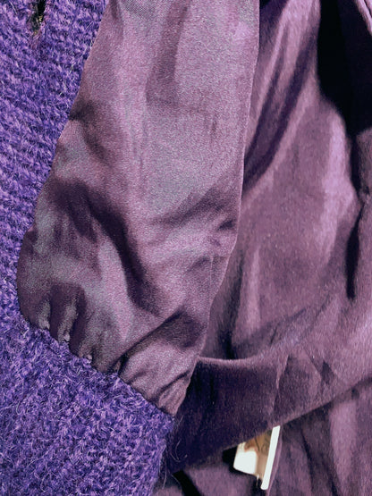 🇯🇵日本古著｜閃金邊寶石形圖案長外套
🔎 ss-vin004