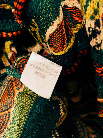 🇯🇵日本古著｜ VintageClothes -  古瓜紋冷衫 Notorious Sweater  Coogi style 🔍ss-vin379