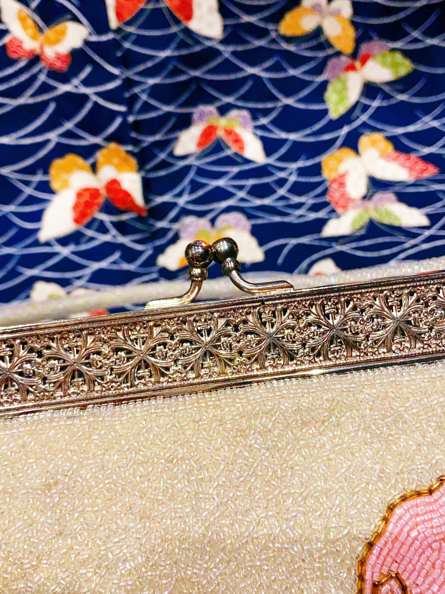 🇯🇵JAPAN Vintage ♡ Bags(Frame Purse/Frame Clutch/Kuchi Bag/Wallet)｜ 🇯🇵日本古著 ♡ 手袋(金襴錦織西陣織和裝手袋/口金袋/銀包)｜🔎 ss-vin380