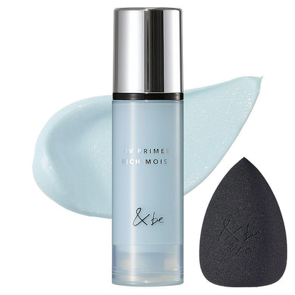 🇯🇵日本 ♥ &be UV Primer Rich Moist SPF50+PA++++ 三效合一防曬提亮高效保濕妝前隔離乳 \ 集亮膚修護、防曬和精華於一身，搽完即刻有自然水潤光澤肌 ‪/ UVプライマーリッチモイスト