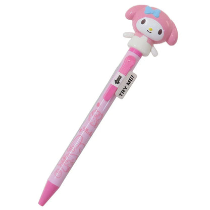 🇯🇵日本 SANRIO 大頭 原子筆 圓珠筆 
Bye-Bye Ball Point Pen Kuromi /My Melody /Hello Kitty /Cinnamoroll サンリオキャラクターズ バイバイアクションペン