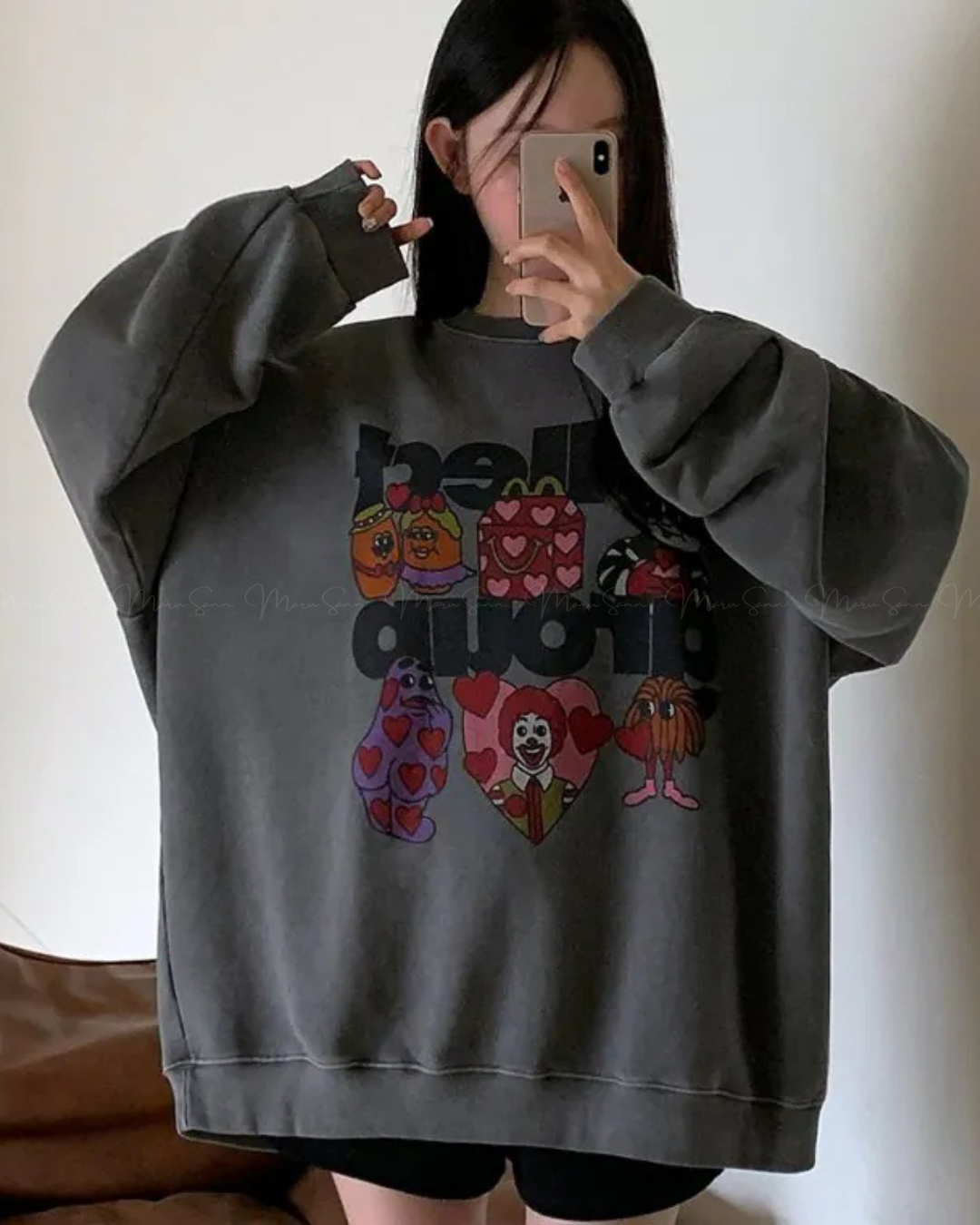 🇰🇷KOREA ♥ 歡樂兒童餐Collect Group角色印花衛衣 Hoodie 🔎SS-KSS98905788