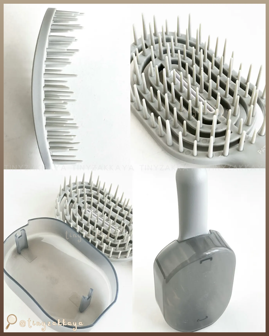 🇯🇵日本 ♥ UNIQREE 4way Smooth Hairbrush 4way順滑髮梳 ＼即使再忙碌也能省時又輕鬆！每天都能進行的美髮護理✨／ UNIQREE 4wayスムースヘアブラシ