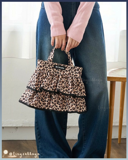 🇯🇵JAPAN ♥ Columbia × FREAK'S STORE New Woolley Cove Shoulder Tote 2WAY輕量 雙層荷葉邊小巧斜挎袋